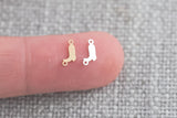 Cowboy Boots Connector - 14Kt Gold Filled or Sterling Silver- Boots Connectors - Bracelet or Necklace - Permanent Jewelry Supply