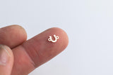 Horse Shoe Horseshoe Connector - 14Kt Gold Filled or Sterling Silver- Horse Connectors - Bracelet or Necklace - Permanent Jewelry Supply