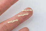 Mimi Connectors - 14Kt Gold Filled or Sterling Mimi Connectors - For Permanent Jewelry Bracelet, Necklace, Ring - Permanent Jewelry Supply