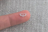 Book Connector - 14Kt Gold Filled or Sterling Silver- Book Connectors - Bracelet or Necklace - Permanent Jewelry Supply