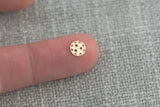 gold filled Pickleball or Racket connector - sterling silver Gold Filled - permanent jewelry connectors Charms