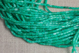 Emerald Jade-Pastel Color- Barrel Smooth- 4x6mm- 15 inches