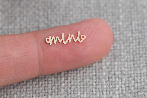 Mini Connector 14K Gold Filled or Sterling Silver Connectors - Bracelet or Necklace - Permanent Jewelry Connectors Permanent Jewelry Supply