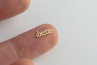 Bestie Connectors - 14Kt Gold Filled or Sterling bestie Connectors - For Permanent Jewelry Bracelet or Necklace - Permanent Jewelry Supply