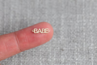 Babe Connectors - 14Kt Gold Filled or Sterling Mimi Connectors - For Permanent Jewelry Bracelet, Necklace, Ring - Permanent Jewelry Supply