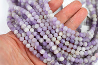 Natural Matte Pink Amethyst Beads No Treatment Round 4mm 6mm 8mm 10mm 12mm Gemstone Beads