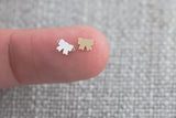 2pcs Ribbon Bow Connector Gold Filled Charms Permanent Jewelry Connector 14kt Gold Filled Sterling Silver -Made from Scratch in USA