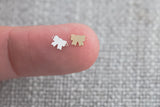 2pcs Ribbon Bow Connector Gold Filled Charms Permanent Jewelry Connector 14kt Gold Filled Sterling Silver -Made from Scratch in USA