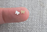 2pcs Ribbon Bow Connector Gold Filled Charms Permanent Jewelry Connector 14kt Gold Filled Sterling Silver -Made from Scratch in USA