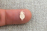 Pineapple Connector - 14Kt Gold Filled Sterling Silver - Connectors - Permanent Jewelry Supply