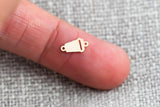 Coffee Cup Connector - 14Kt Gold Filled Sterling Silver - Coffee Connectors - Permanent Jewelry Supply
