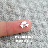 Jeep Connector 14K Gold Filled Connector Truck Permanent Jewelry 14K Gold Filled 925 Sterling Silver Connectors Bracelet Necklace PJ Supply