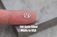 Brass Knuckles Connector - 14Kt Gold Filled Sterling Silver - Knuckles Connectors - Permanent Jewelry Supply