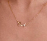 Real GOLD FILLED Personalized Name Necklace • Gold Filled Name Necklace • Perfect Gift for Her • Personalized Gift • Will Not Tarnish