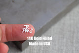Te Amos Connectors - 14Kt Gold Filled or Sterling Connectors - For Permanent Jewelry Bracelet, Necklace, Ring - Permanent Jewelry Supply