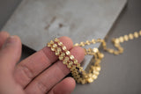 Star Sequin Disc Chain - 14K Gold Filled Chain by the Foot - USA Made - Perfect For Permanent Jewelry - Made in USA Permanent Jewelry Chain
