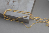 Gold Filled Flat Tubed Chain, 3 plus 1 Oval Links, Wholesale, USA Made, Chain by foot
