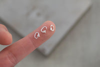 Sterling Silver 4.6 x 1.8mm Link Lock Jump Ring, sold per piece