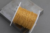 Gold Filled Cable Flat Paperclip Oval Dainty Chain 1.8mm , Wholesale, USA Made, Chain by foot Permanent Jewelry Chain