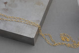 2.5x5mm ROUND or Flat Marquee Gold-filled Chain -Wholesale - USA Made gold filled
