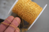 2.5x5mm ROUND or Flat Marquee Gold-filled Chain -Wholesale - USA Made gold filled