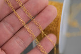 Gold Filled Long Short Chain, Wholesale, USA Made, Chain by foot