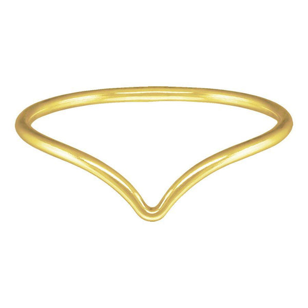 Gold Chevron Gold Filled Stack Ring, 14k Gold Filled Ring, Made in USA, Thin Gold Ring, 14k Gold Ring,Simple Gold Ring,Stack Gold Ring