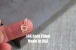 Love Potion 14Kt Gold Filled or Sterling Connectors Permanent Jewelry Bracelet or Necklace Permanent Jewelry Supply