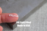 Prima Connectors - 14Kt Gold Filled or Sterling Bitch Connectors - For Permanent Jewelry Bracelet, Necklace, Ring - Permanent Jewelry Supply