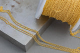 Gold Filled Chain 1.6mm Heavy , Wholesale, USA Made, Chain by foot Permanent Jewelry Chain