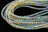 Natural Ethiopian Opal Round 4mm - Full 15.5 Inch Strand-Full Strand 15.5 inch Strand