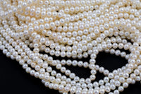Natural Freshwater Pearl Round Pearls 4-5mm