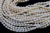 4x5mm Potato Nugget Pearl Freshwater Pearl-Full Strand 15.5 inch Strand