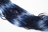 3mm Crystal Round 1 or 2 or 5 or 10 STRANDS- 16 inch strand- Ombre Blue