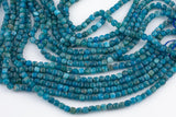Natural Apatite Faceted Cube Beads Size 4-5mm 15.5" Strand