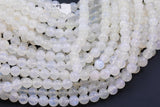 Natural Moonstone Beads 3mm 4mm 5mm 6mm 7mm 8mm Rainbow Moonstone Smooth Round 15.5" - 16" full strands Some Blue Flash Good Quality