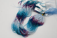 2mm Crystal Round 1 or 2 or 5 or 10 STRANDS- 14.5 inch strand- Blue Umbre