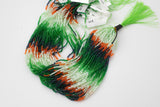 2mm Crystal Round 1 or 2 or 5 or 10 STRANDS- 14.5 inch strand- Green Ombre