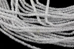 Cubic Zirconia Faceted Cube Beads Size- 15.5" Strand
