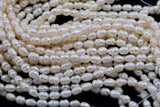4x5mm Potato Nugget Pearl Freshwater Pearl-Full Strand 15.5 inch Strand