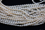 4x5mm Potato Nugget Pearl Freshwater Pearl-Full Strand 15.5 inch Strand