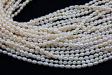 3.5x5mm Potato Nugget Pearl Freshwater Pearl-Full Strand 15.5 inch Strand