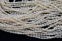 3x5mm Potato Nugget Pearl Freshwater Pearl-Full Strand 15.5 inch Strand
