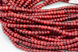 Bamboo Coral Roundel High Quality 6mm and 8mm Full Strand 16" Gemstone Beads