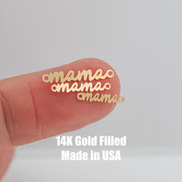 Mama Connector 14K Gold Filled or Sterling Silver Mama Connectors - Mama Link for Bracelet or Necklace - Permanent Jewelry Supply