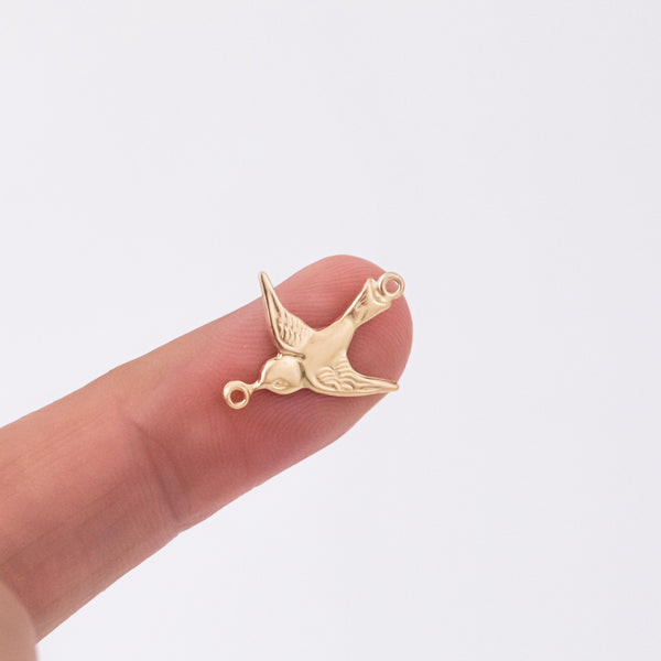 Gold Filled Bird Connector - 14/20 Gold Filled- USA Product-7mm- 1 piece per order