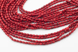 Bamboo Coral Barrel High Quality 4x6mm Full Strand 16" Gemstone Beads