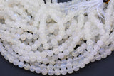 Natural Moonstone Beads 3mm 4mm 5mm 6mm 7mm 8mm Rainbow Moonstone Smooth Round 15.5" - 16" full strands Some Blue Flash Good Quality