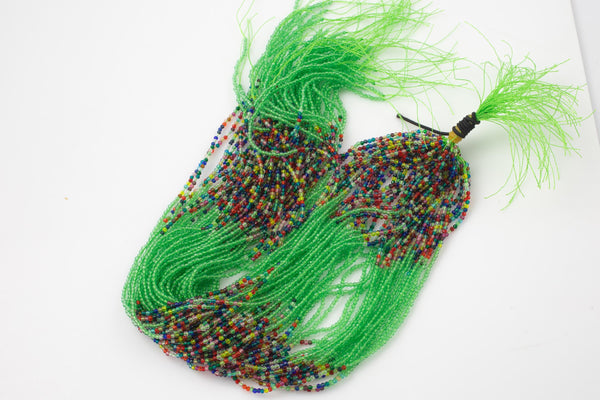 2mm Crystal Round 1 or 2 or 5 or 10 STRANDS- 15 inch strand- Clearance- Random Color