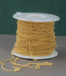 Gold Filled Rolo 2mm, Wholesale, USA Made, Chain by foot Permanent Jewelry Chain